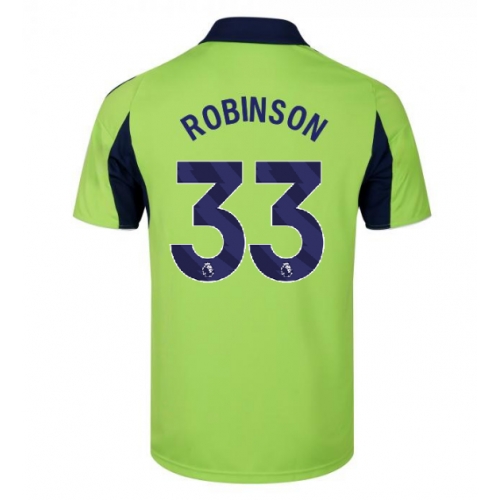 Billige Fotballdrakt Fulham Antonee Robinson #33 Replika Bortedrakt 2025-26 Kortermet Billige Fotballdrakt Fulham Antonee Robinson #33 Replika Bortedrakt 2025-26 Kortermet